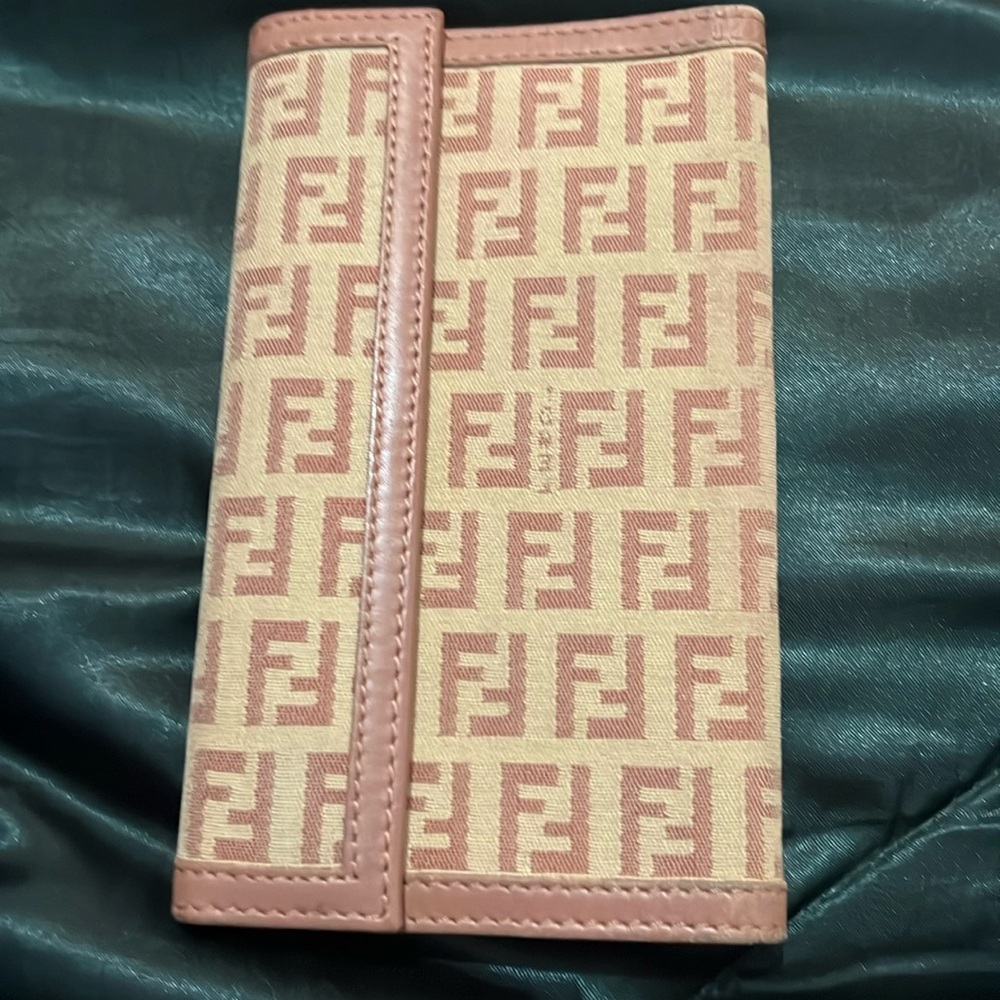 Fendi notebook /checkbook holder